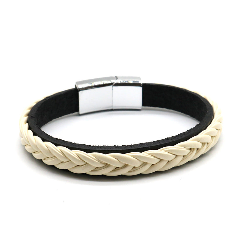Wholesale Cowhide Alloy Buckle Bracelets